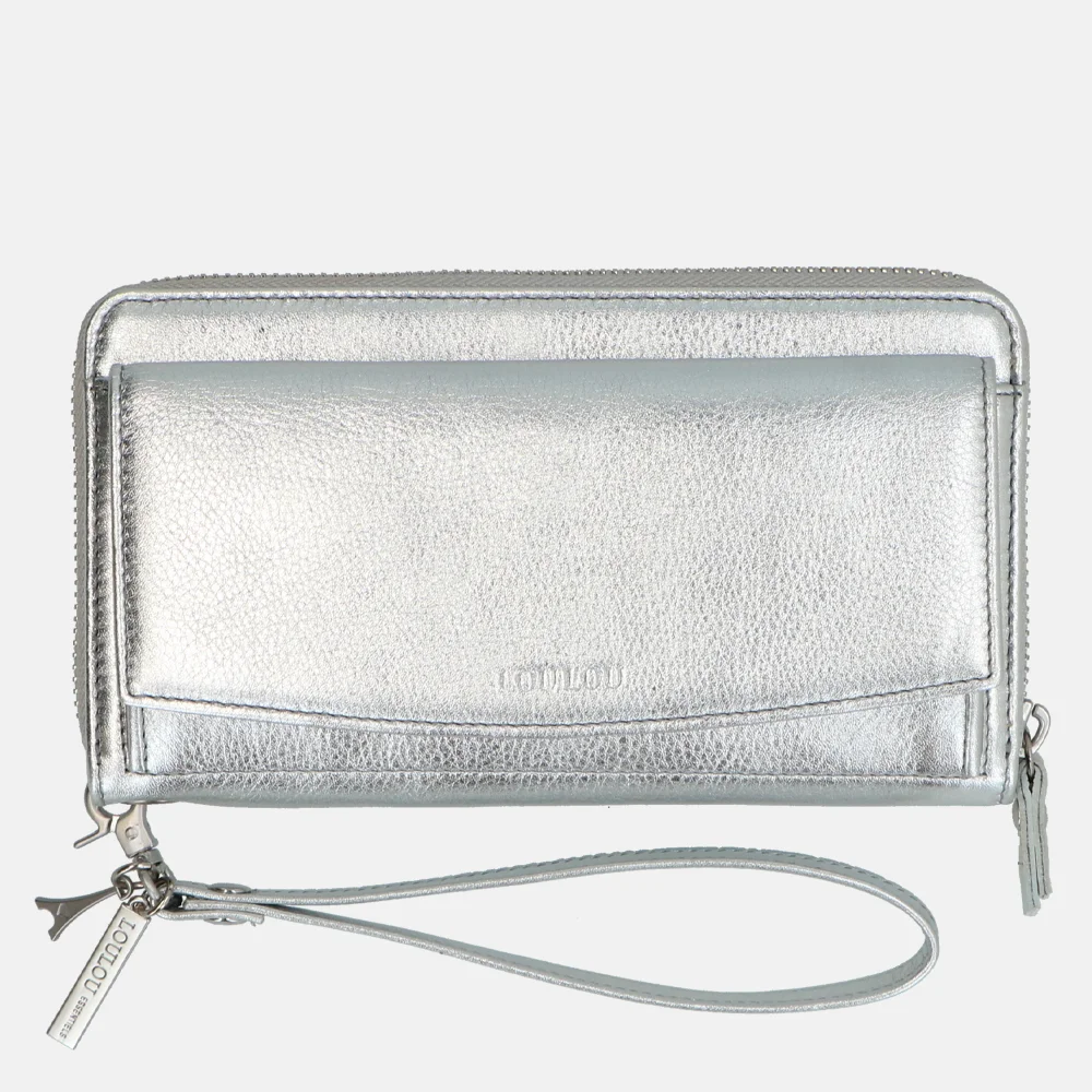 Loulou Essentiels SLB portemonnee silver